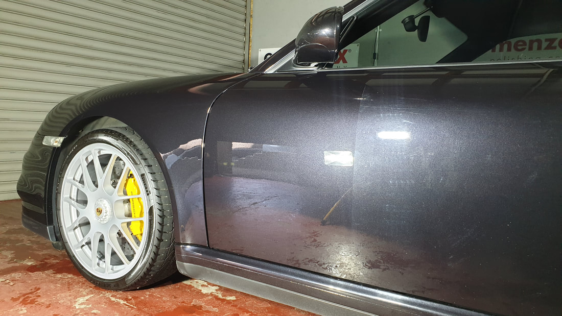 Paint Correction Detail - Porsche Turbo S